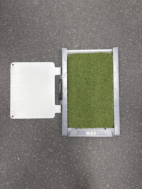 Vist Large View of Product Image Which is Used FAIRWAY PRO GOLF MAT Swing Aid