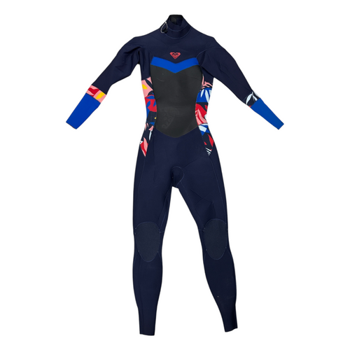 Vist Large View of Product Image Which is Used Roxy Womens Full Suit Navy Blue SZ 3-4