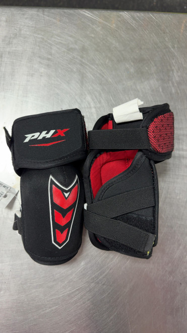 Vist Large View of Product Image Which is Used Phx PHX Youth Elbow Pads LG