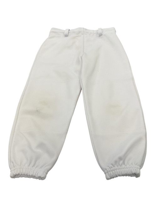Vist Large View of Product Image Which is Used Easton BASEBALL PANT BB/SB Pant Boys White MD