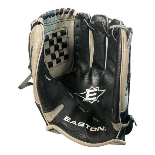 Vist Large View of Product Image Which is Used Easton Z FLEX BB/SB Glove RH Throw Black 9 1/2"