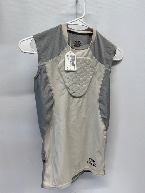 Vist Large View of Product Image Which is Used McDavid SHIRT WITH CHEST PROTECTOR Other Clothing White LG