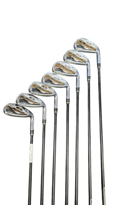 Vist Large View of Product Image Which is Used Taylormade 2008 R7 CGB MAX Mens Iron Set RH 5I-SW