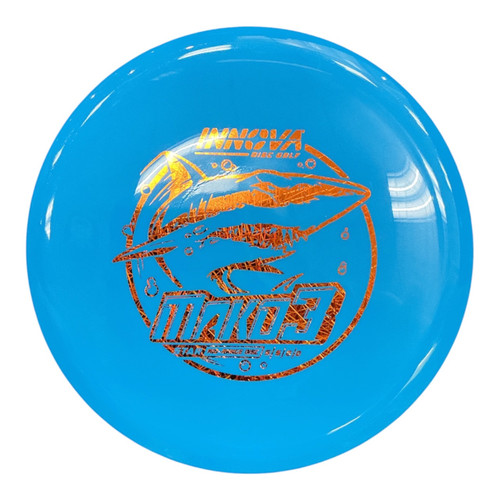 Vist Large View of Product Image Which is Used Innova MAKO3 STAR Disc Golf Mid Range Royal Blue