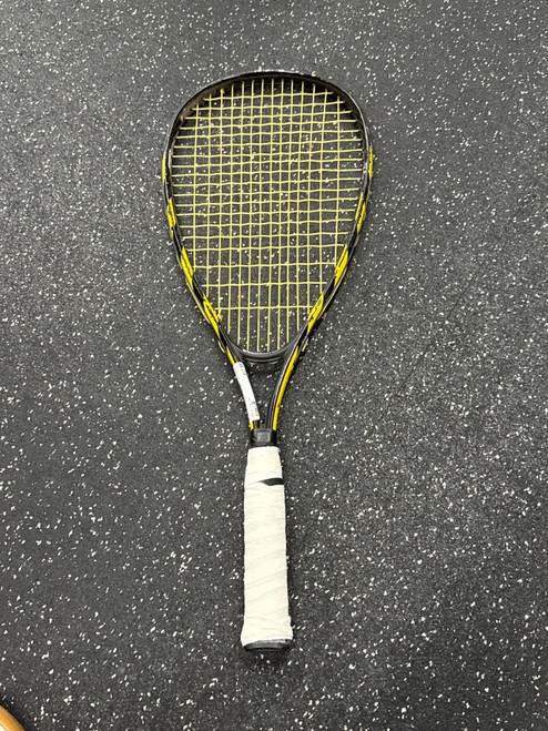 Vist Large View of Product Image Which is Used SPEEDMINTON JUNIOR Junior Squash Racquet Yellow Junior
