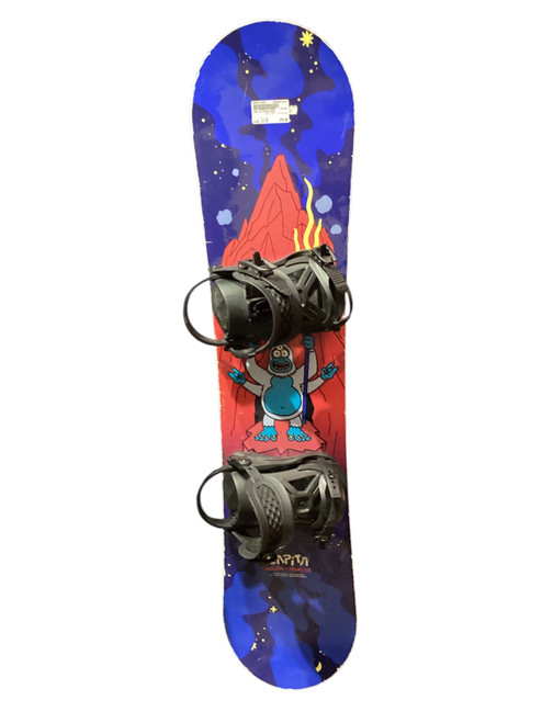 Vist Large View of Product Image Which is Used CAPITA MICRO-MINI Boys DH Ski/Binding Navy Blue 115 cm