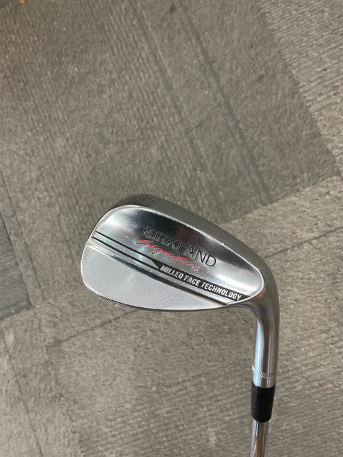 Vist Large View of Product Image Which is Used Kirkland Signature MILLED FACE Golf Wedge Mens RH 52 Degree