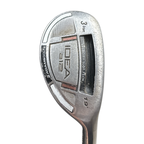 Vist Large View of Product Image Which is Used Adams Golf IDEA A12 Mens Hybrid Club Right Hand 3 Hybrid