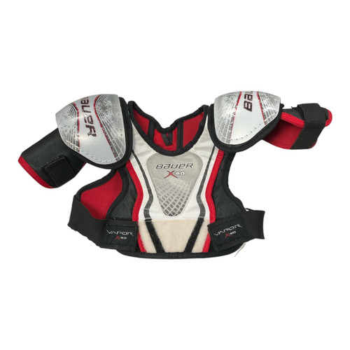 Vist Large View of Product Image Which is Used Bauer VAPOR X20 Youth Shoulder Pads SM