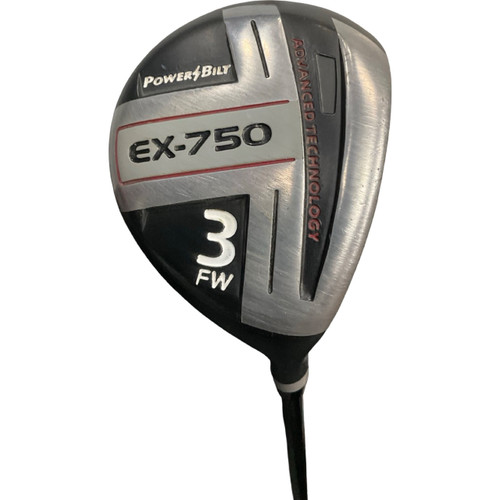 Vist Large View of Product Image Which is Used Powerbilt EX-750 Mens Fairway Wood RH 3 Wood