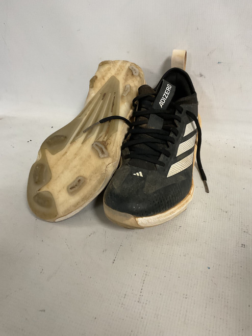 Vist Large View of Product Image Which is Used Adidas ADIZERO IMPACT BB/SB Cleats Black Senior 7.5