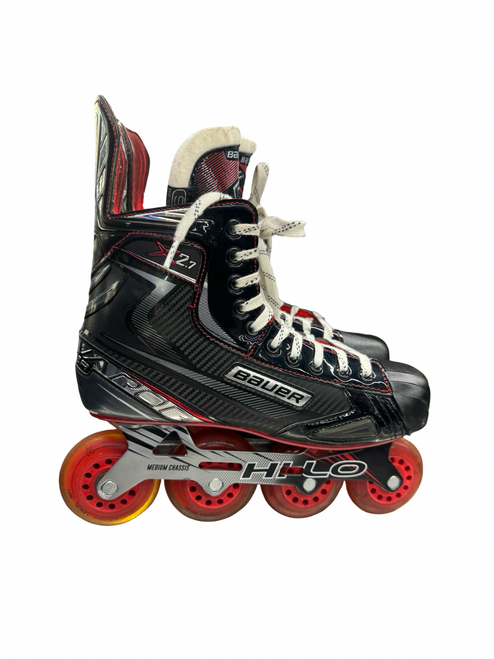 Vist Large View of Product Image Which is Used Bauer X2.7 Senior Aggressive Skates Black Senior 9