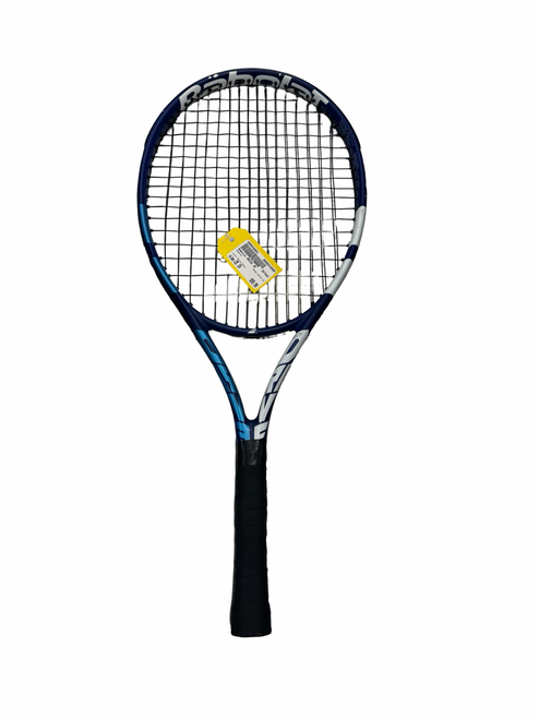 Vist Large View of Product Image Which is Used Babolat DRIVE JR Junior Tennis Racquet Royal Blue 25"
