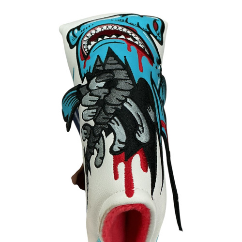 Vist Large View of Product Image Which is NEW BIG CRAZY HAMMERHEAD SHARK BLADE COVER Golf Accessory
