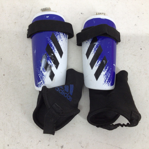 Vist Large View of Product Image Which is Used Adidas ADIDAS YOUTH M SHIN GUARDS Soccer Shin Guards Youth Royal Blue MD
