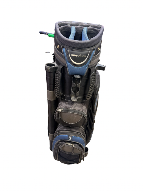 Vist Large View of Product Image Which is Used Tommy Armour 14-Way Golf Cart Bag Navy Blue