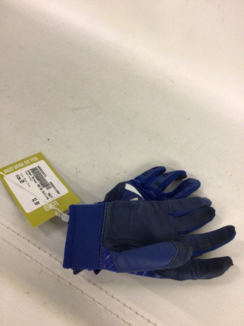 Vist Large View of Product Image Which is Used Under Armour BB/SB Batting Gloves Royal Blue SM