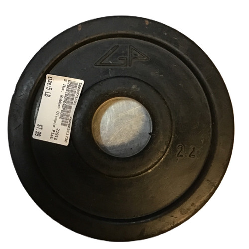 Vist Large View of Product Image Which is Used Olympic Plate (Each) 5 lb