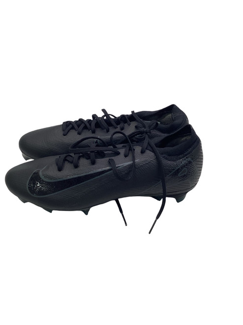 Vist Large View of Product Image Which is Used Nike Soccer Cleats Black Senior 7.5