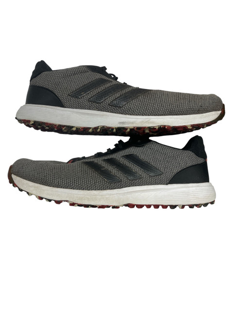 Vist Large View of Product Image Which is Used Adidas Mens Golf Shoes Grey Senior 10.5