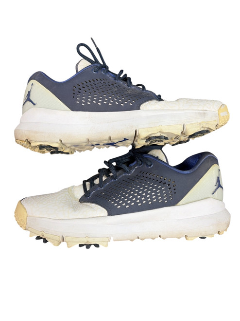 Vist Large View of Product Image Which is Used Nike Mens Golf Shoes White Senior 10.5