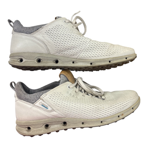 Vist Large View of Product Image Which is Used Ecco Womens Golf Shoes White Senior 7.5