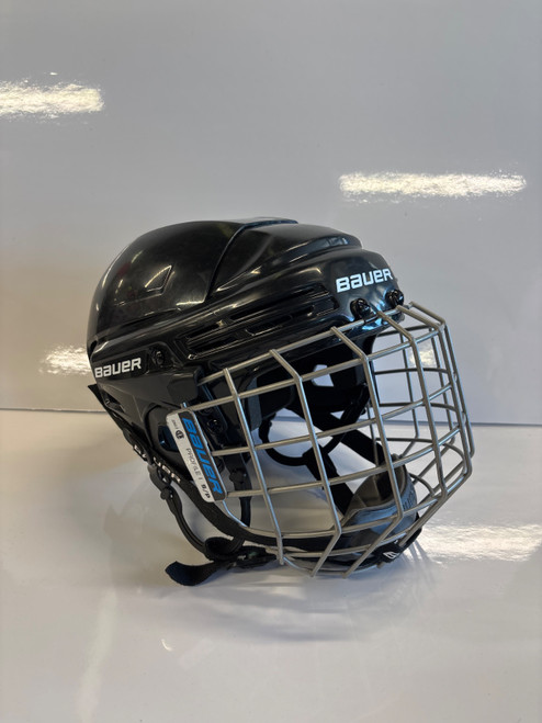 Vist Large View of Product Image Which is Used Bauer 2100 Helmet Cage Combo None SM