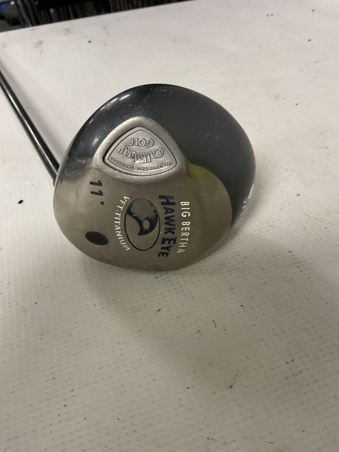 Vist Large View of Product Image Which is Used Callaway BIG BERTHA HAWKEYE TITANIUM Mens Driver RH 11.0 Degree