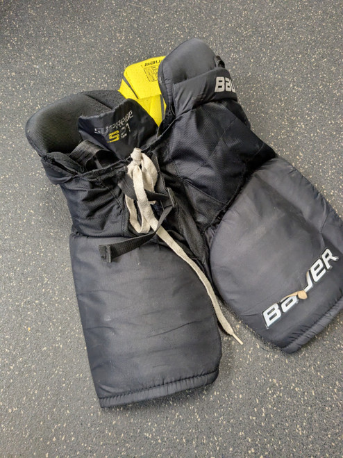 Vist Large View of Product Image Which is Used Bauer S27 Junior Pant Black SM