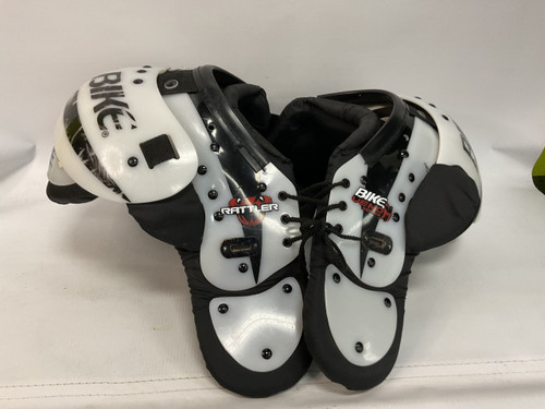 Vist Large View of Product Image Which is Used RATTLER VENOM SMALL FB Shoulder Pads White SM