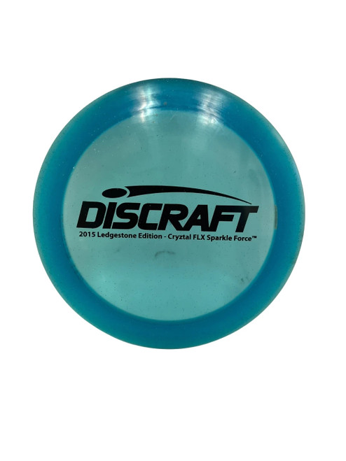 Vist Large View of Product Image Which is Used Discraft Cryztal FLX Sparkle Force 174g Disc Golf Driver