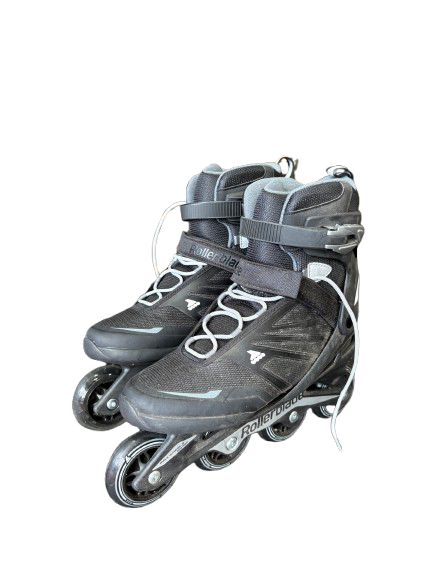 Vist Large View of Product Image Which is Used Rollerblade ZETRABLADE - 10 Senior Rec Fitness Skates Black Senior 10
