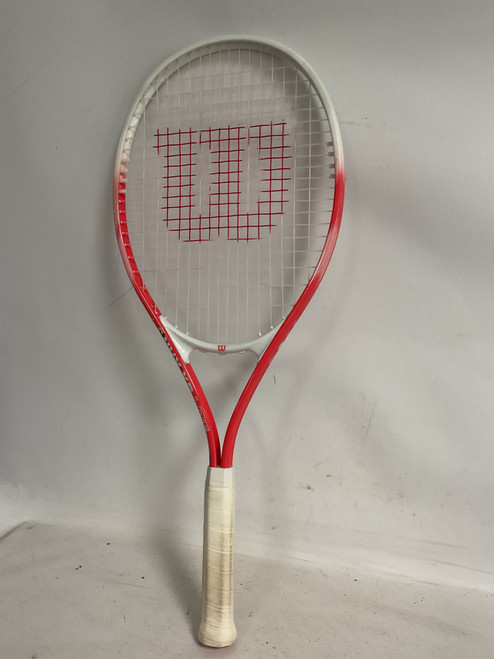 Vist Large View of Product Image Which is Used Wilson ENVY XP LITE Adult Tennis Racquet Red 4 1/4"