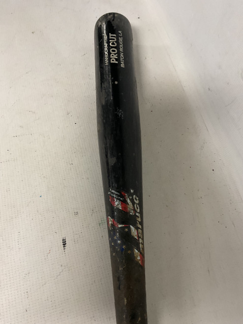 Vist Large View of Product Image Which is Used Marucci PRO CUT BB/SB Wood Bat 33"