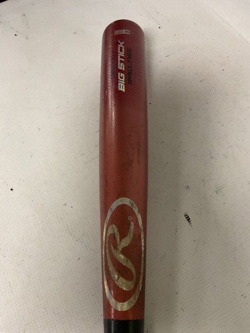 Vist Large View of Product Image Which is Used Rawlings BIG STICK COMPOSITE BB/SB Wood Bat 33"