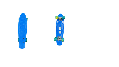 Vist Large View of Product Image Which is Used BEACH BOARD STREET SURFING Complete Skateboard Royal Blue Regular