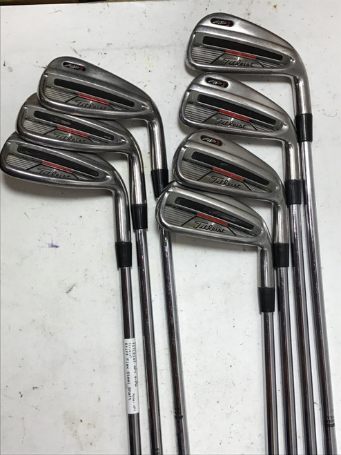 Vist Large View of Product Image Which is Used Titleist AP1 Mens Iron Set RH 4I-PW