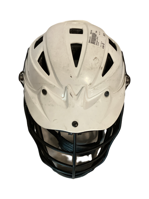 Vist Large View of Product Image Which is Used Cascade CPV-R Lacrosse Helmet White One Size