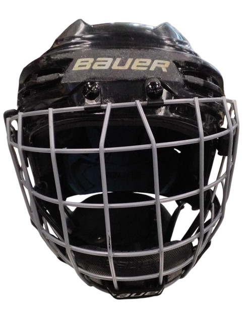 Vist Large View of Product Image Which is Used Bauer PRODIGY Helmet Cage Combo Black SM