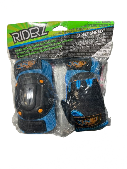 Vist Large View of Product Image Which is Used RIDERZ STREET SHRED YTH SM Inline Protective Set Royal Blue SM
