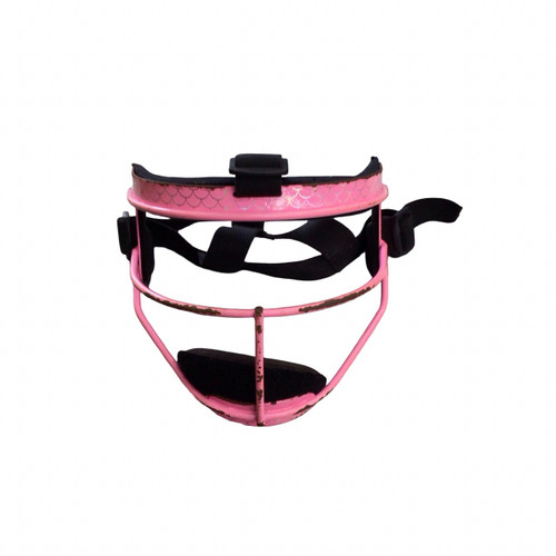 Vist Large View of Product Image Which is Used RIP-IT DEFENSE FIELDERS MASK BB/SB Fielders Mask Pink One Size