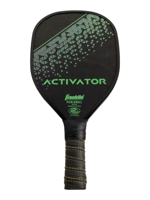 Vist Large View of Product Image Which is Used Franklin ACTIVATOR Pickleball Racquet Black