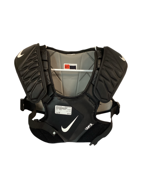 Vist Large View of Product Image Which is Used Nike VAPOR Lacrosse Shoulder Pads Black MD