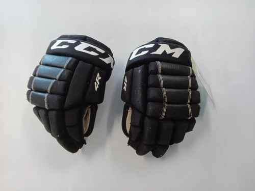 Vist Large View of Product Image Which is Used CCM 4R Junior Gloves Black 11"