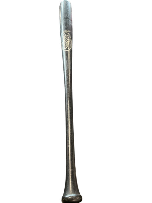Vist Large View of Product Image Which is Used Louisville Slugger POWERIZED BAT BB/SB Wood Bat Black 33 1/2"