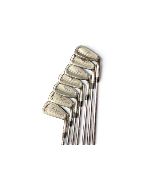 Vist Large View of Product Image Which is Used Titleist 990 Mens Iron Set RH 4I-PW