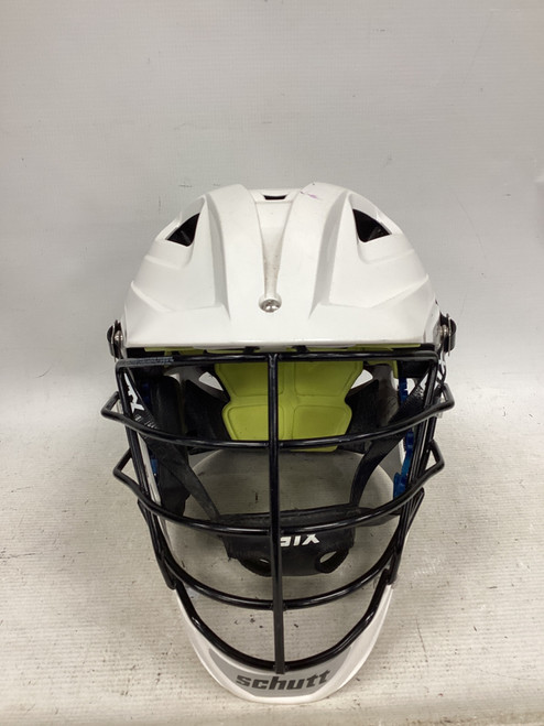 Vist Large View of Product Image Which is Used Schutt STALLION 100 Lacrosse Helmet White One Size