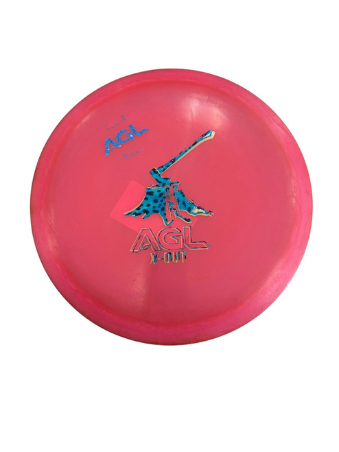 Vist Large View of Product Image Which is Used AGL X-OUT Disc Golf Driver 167g