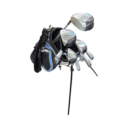 Vist Large View of Product Image Which is Used Dunlop ATTACK WMNS 10PC SET RAM PUTTER Womens Package Set RH Carolina Blue 10 Piece