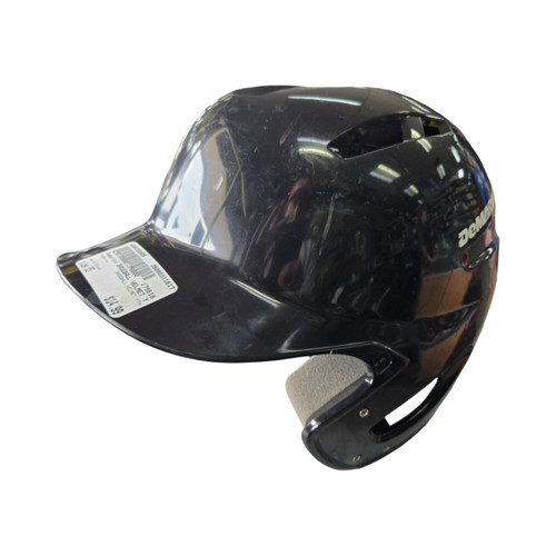 Vist Large View of Product Image Which is Used Demarini BASEBALL HELMET YTH Batting Helmet No Mask Black One Size